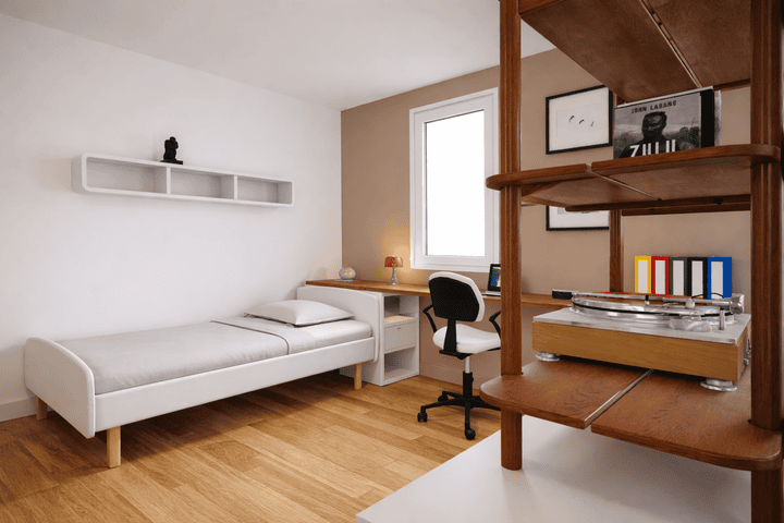 Apparement de 2 chambres avec terrasse et jardin  - Photo 10